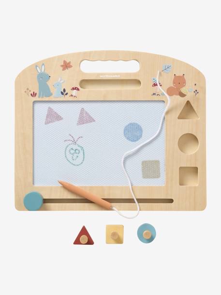 Vrienden van het Bos Magic Slate gemaakt van FSC¨-hout ecru - vertbaudet enfant 