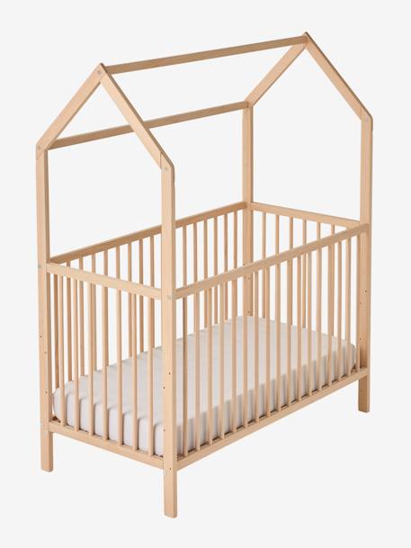 Lit bébé évolutif Castor bois - vertbaudet enfant 