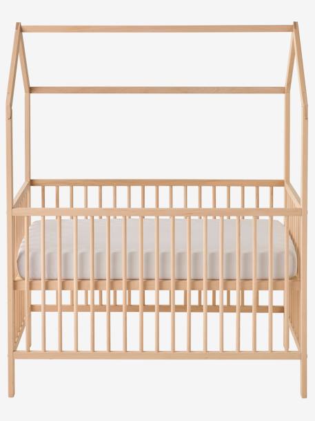 Lit bébé évolutif Castor bois - vertbaudet enfant 