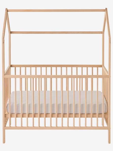 Lit bébé évolutif Castor bois - vertbaudet enfant 