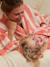 Peignoir de bain adulte mixte rayures TRANSAT capsule famille personnalisable, avec coton recyclé rayé bleu+rayé rose+rayé vert - vertbaudet enfant 