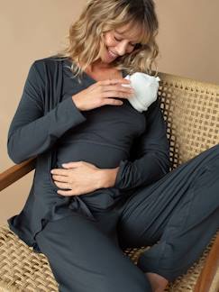 Vêtements de grossesse-Pantalon-Kit de grossesse et allaitement 3 pièces box homewear