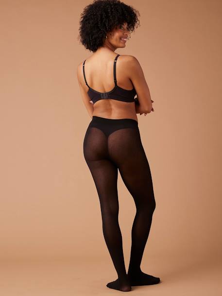 Collant de grossesse chaud noir - vertbaudet enfant 