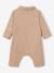 Combinaison en velours côtelé bébé beige - vertbaudet enfant 
