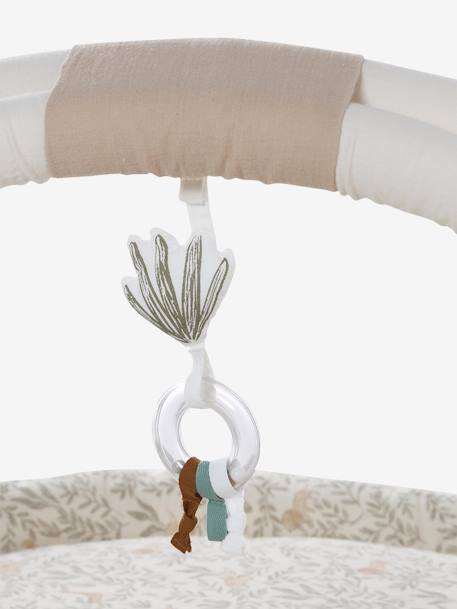 Tapis d'éveil avec arches et rebord beige+blanc+orange+rouge - vertbaudet enfant 
