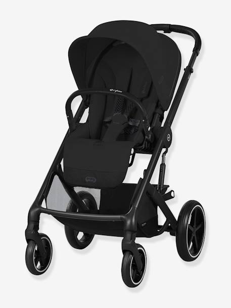 Poussette Tout-Terrain Balios S Lux 2024 - Châssis Noir et Siège Moon Black - beige+bleu+noir - vertbaudet enfant 
