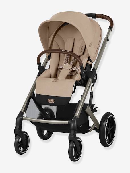 Poussette Tout-Terrain Balios S Lux 2024 - Châssis Noir et Siège Moon Black - beige+bleu+noir - vertbaudet enfant 