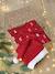 Coffret Noël sweat et bonnet bébé rouge - vertbaudet enfant 