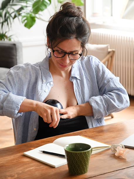 Tire-lait électrique mains libre bleu - vertbaudet enfant 