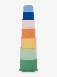 Jouet-Premier âge-Jouets de bain-Tasses empilables silicone