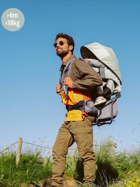 Porte-bébé randonnée MOOV & HIKE vert - vertbaudet enfant 