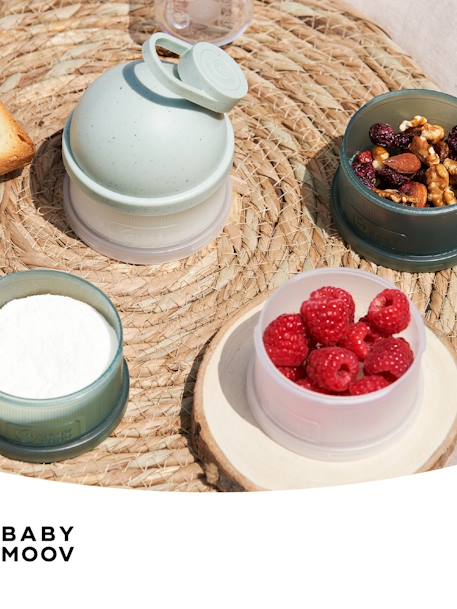 Babydose ergonomique beige+vert - vertbaudet enfant 