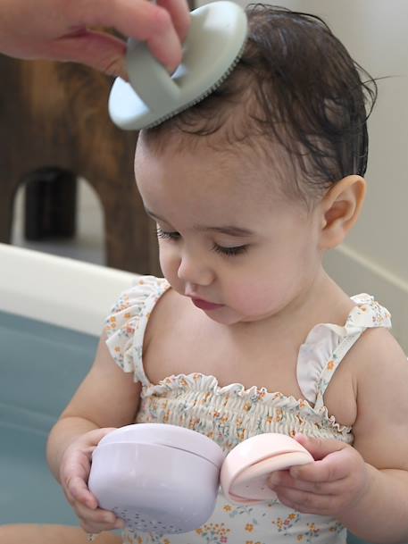Brosse silicone vert - vertbaudet enfant 