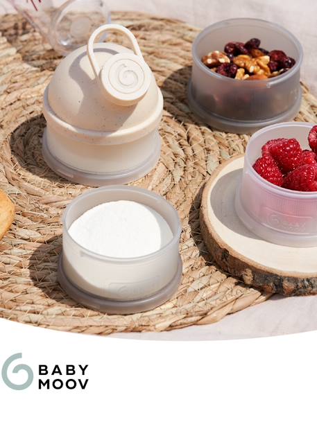 Babydose ergonomique beige+vert - vertbaudet enfant 