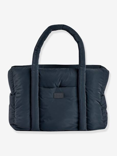 Sac à langer Paris Puffy bleu+gris+gris chiné - vertbaudet enfant 