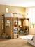 Lit mezzanine 3 en 1 bois - vertbaudet enfant 
