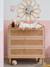 Commode en cannage POÉSIE rose+vert - vertbaudet enfant 