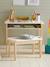 Bureau + tabouret maternelle ÉCOLIER blanc - vertbaudet enfant 