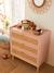 Commode en cannage POÉSIE rose+vert - vertbaudet enfant 