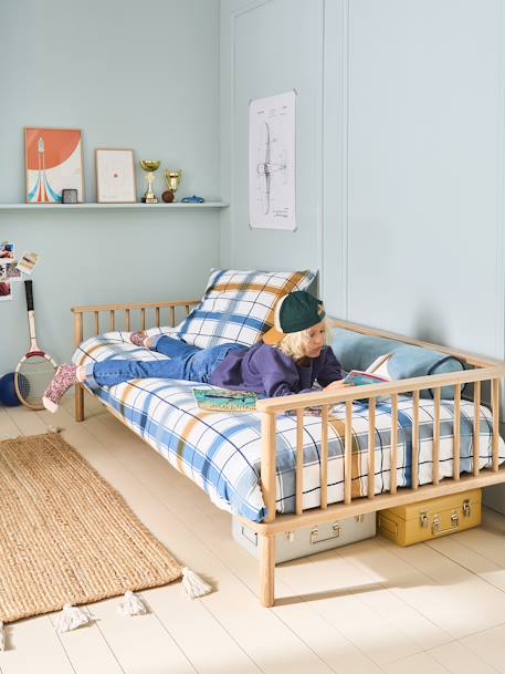 Lit enfant évolutif en bois massif Mikado bois - vertbaudet enfant 