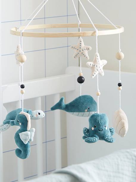 Muzikale mobiel ONDER DE OCEAAN blauw/meerkleurig - vertbaudet enfant 