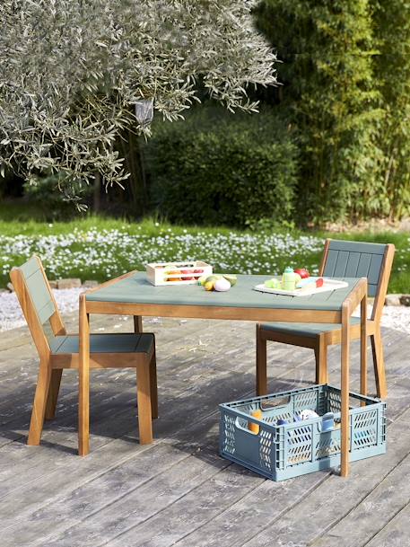 Table outdoor maternelle Summer kaki - vertbaudet enfant 