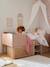 Verhoogd kinderbed met rieten opbergruimte LIGNE POÉSIE nude - vertbaudet enfant 