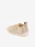 Soepele babyslofjes met klittenband goud+oudroze - vertbaudet enfant 