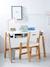 Bureau enfant LIGNE ARCHITEKT BLANC/BOIS CLAIR+vert - vertbaudet enfant 