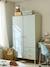 Armoire 2 portes CONFETTI blanc+Vert - vertbaudet enfant 