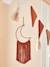 Attrape-rêves XL lune en macramé terracotta - vertbaudet enfant 