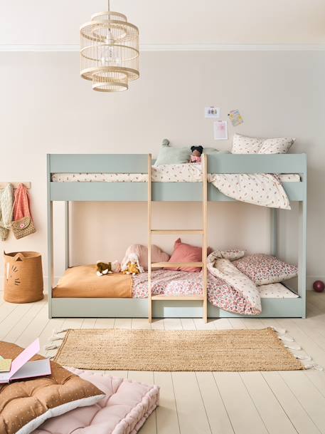 Lit superposé COMPLICE vert d'eau - vertbaudet enfant 