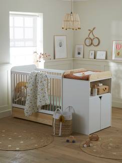 Chambre et rangement-Chambre-Lit bébé, lit enfant-Lit bébé-Lit bébé évolutif combiné 2 en 1 ECLIPSE