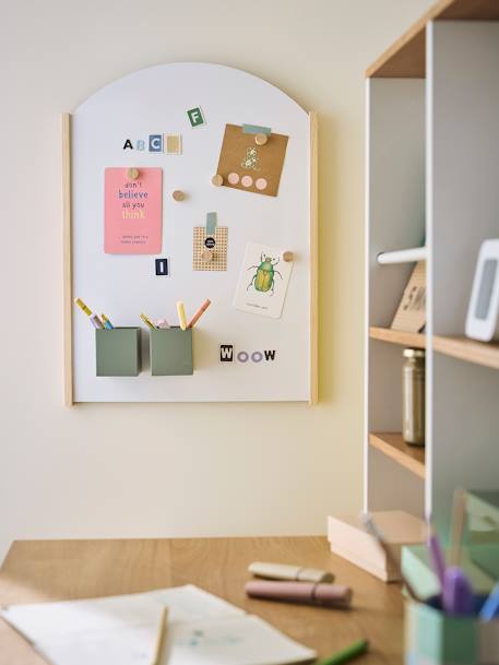 Pêle-mêle métal et bois beige - vertbaudet enfant 