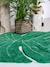 Tapis XL coton lavable Feuille Monstera vert - vertbaudet enfant 