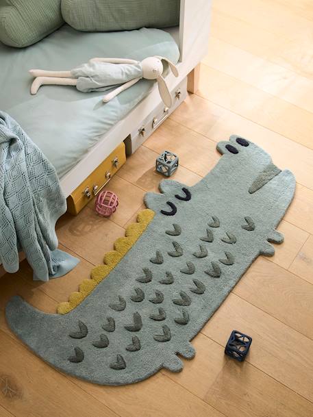 Tapis Crocodile Trek vert - vertbaudet enfant 