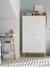 Armoire 2 portes CONFETTI blanc+Vert - vertbaudet enfant 