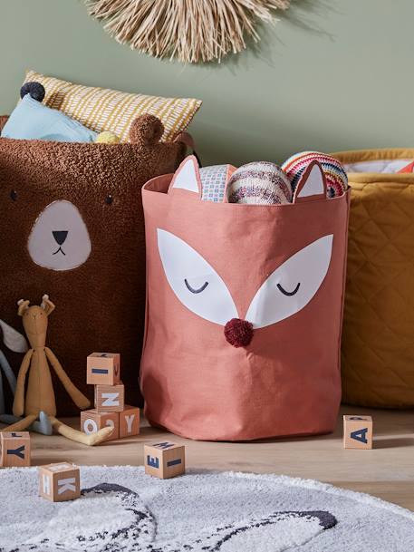 Panier de rangement Renard Marron - vertbaudet enfant 