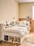Kinderbed met opbergruimte BASEO grijsblauw+nude+wit - vertbaudet enfant 