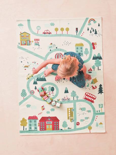 Tapis rectangle circuit Joliville IVOIRE - vertbaudet enfant 