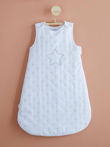 Gigoteuse PLUIE D'ETOILES BLANC IMPRIME - vertbaudet enfant 
