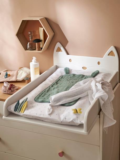 Plan à langer 52 cm RENARD BLANC - vertbaudet enfant 