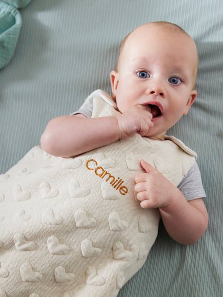 Gigoteuse spécial été COEURS beige - vertbaudet enfant 