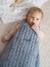 Gigoteuse en gaze de coton INDIA personnalisable bleu imprimé - vertbaudet enfant 