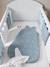 Gigoteuse en gaze de coton INDIA personnalisable bleu imprimé - vertbaudet enfant 