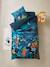 Drap-housse enfant JUNGLE NIGHT marine / vert - vertbaudet enfant 