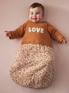 Linge de maison et décoration-Linge de lit bébé-Turbulette-Gigoteuse hiver manches longues amovibles bi-matière LOVELY LEO