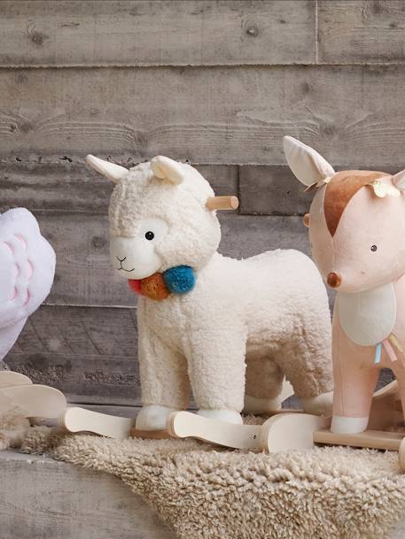 Lama met schommel wit - vertbaudet enfant 