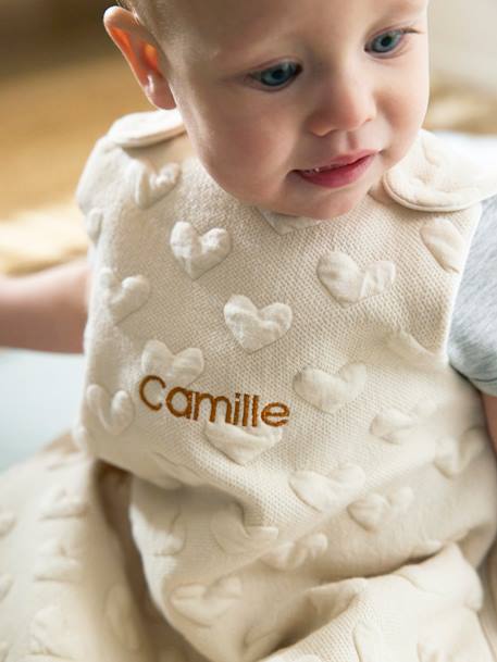 Gigoteuse spécial été COEURS beige - vertbaudet enfant 