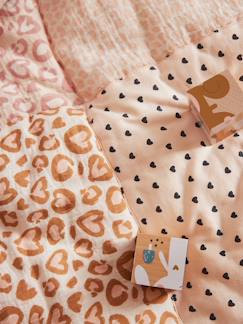 Puériculture-Parc-Tapis de sol / Fond de parc patchwork coton et sherpa LOVELY LÉO